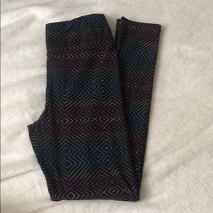 Geometric Lu La Roe leggings